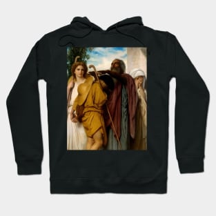 Tobias Saying Good-Bye To His Father by William-Adolphe Bouguereau Hoodie